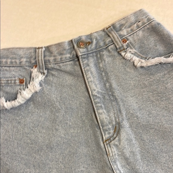 Vintage STEEL Jean Shorts- Size 9 - Picture 6 of 11